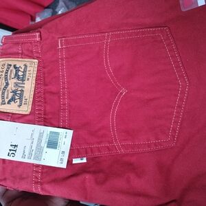 Levi's Red Jeans